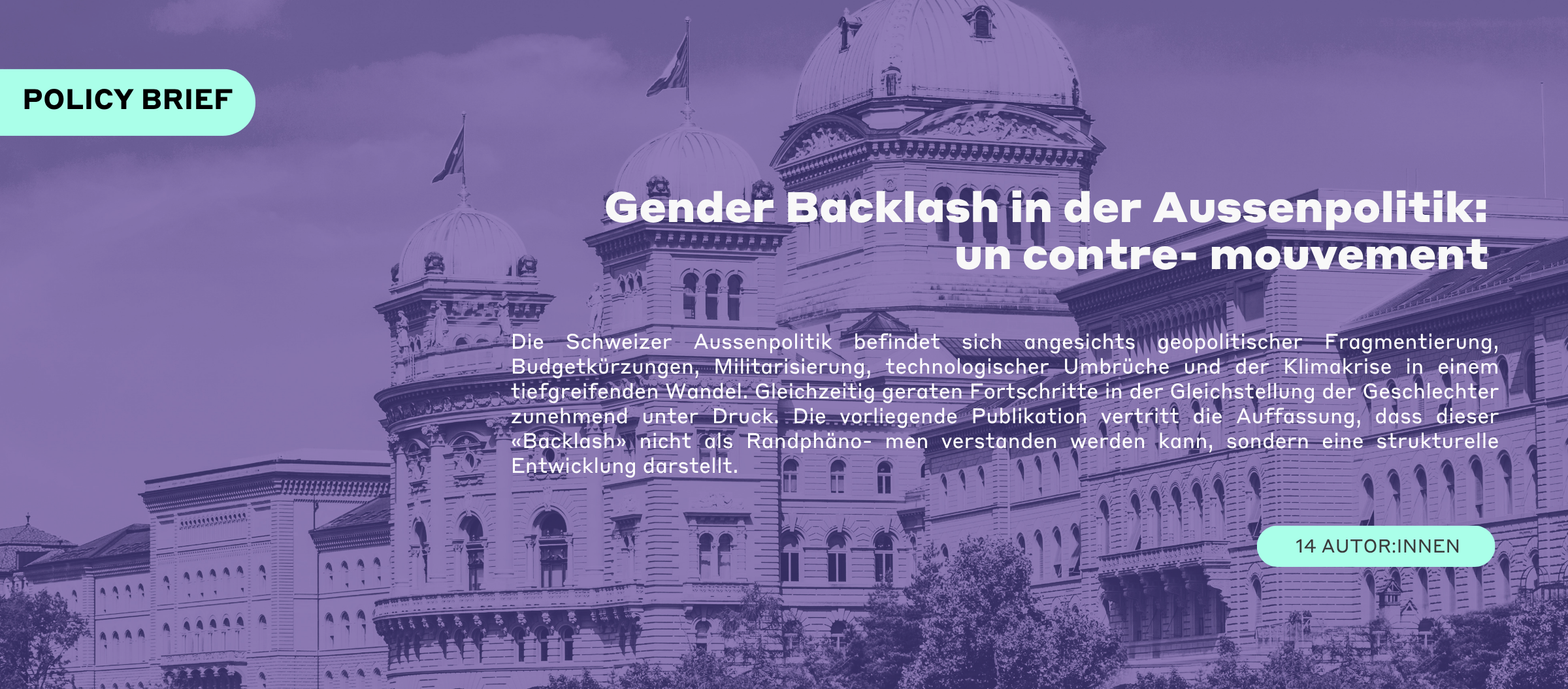 Gender backlash publication launch